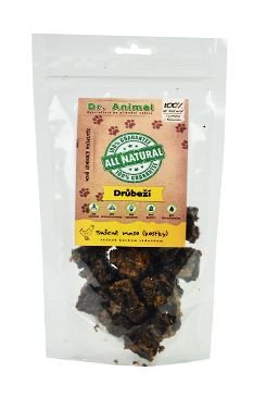 Dr. Animal - maso suš. drůbeží kostky 80g