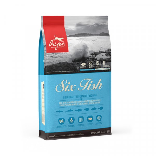 Orijen Dog Six Fish NEW 11,4kg