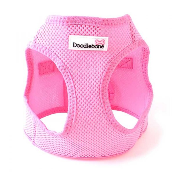 Postroj Doodlebone Airmesh Snappy Pink - velikost S