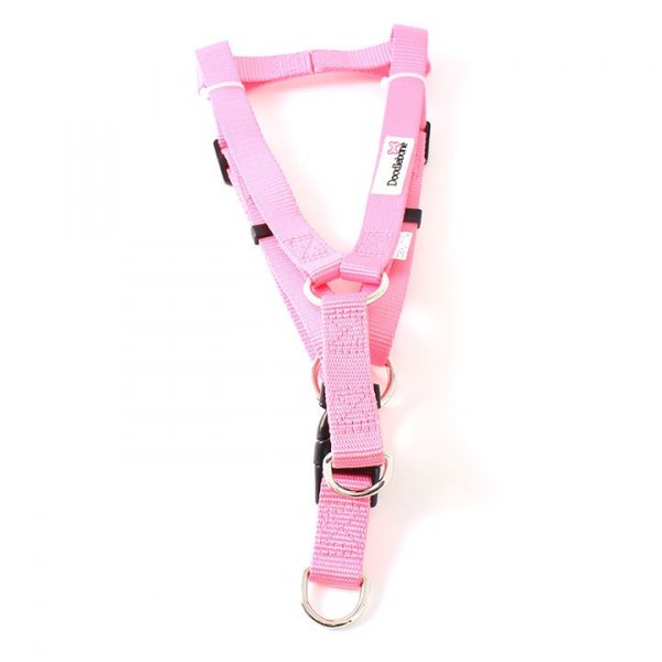 Lehký postroj Doodlebone Pink - velikost XL