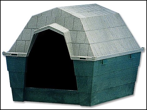 Bouda plastová Dog Home střední 83 x 67 x 62 cm