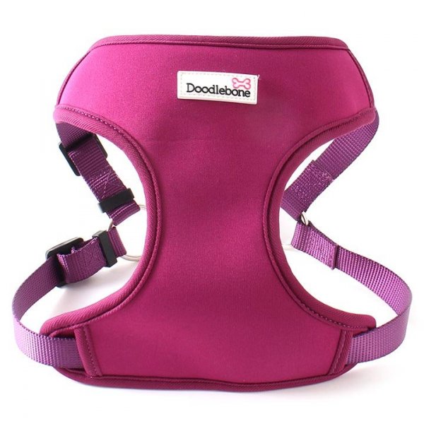 Chladící postroj Doodlebone Neo-Flex fialový - velikost M