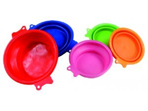 Silikonová cestovní miska S zelená 400ml (120/1)