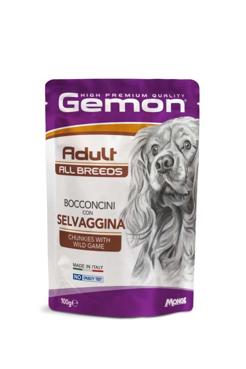 Gemon Dog HP kapsička zvěřina 100g