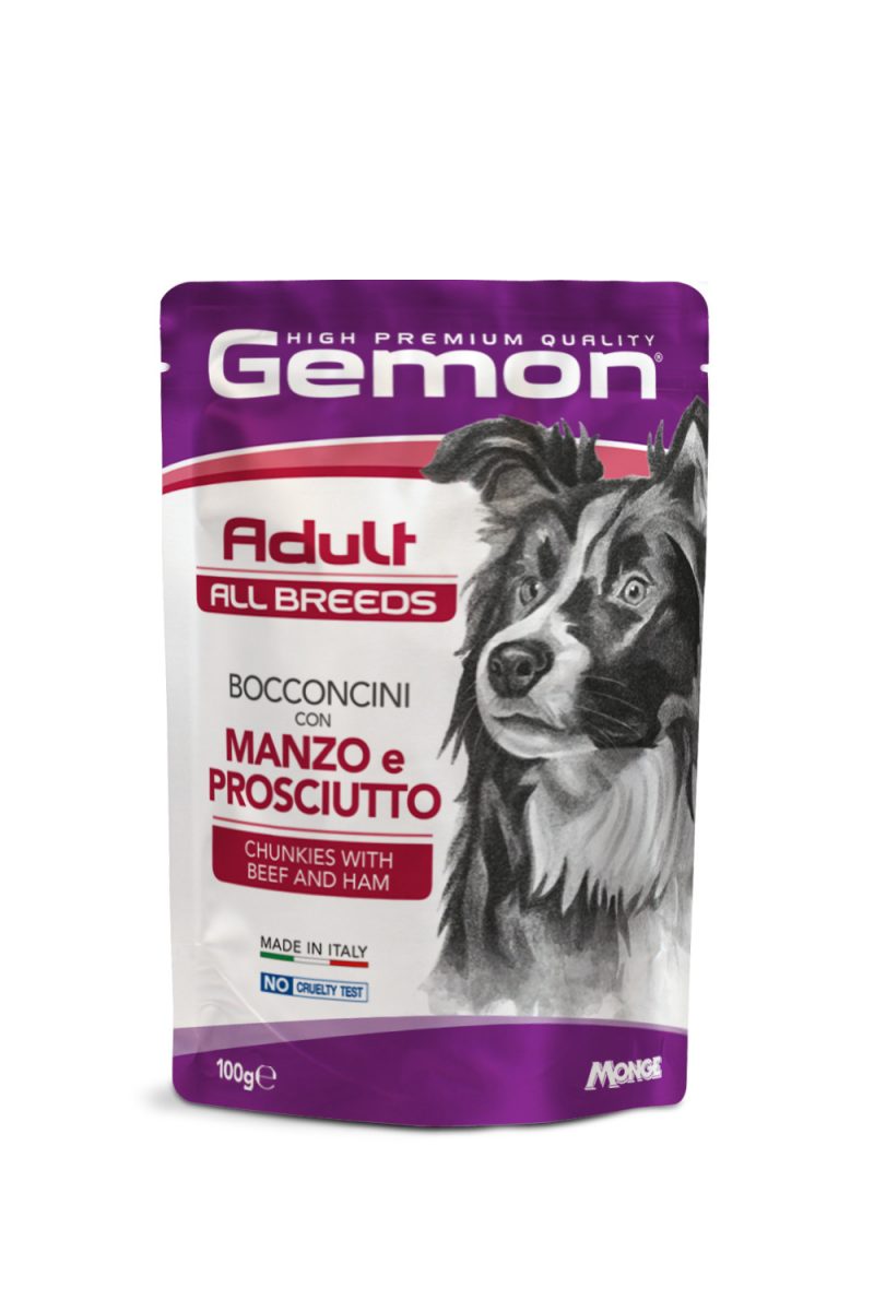Gemon Dog HP kapsička hovězí 100g
