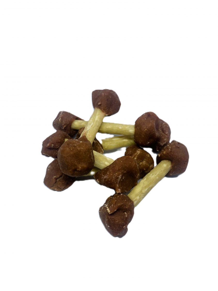 Kost-činka z drcené buvolí kůže s kachním masem 250g