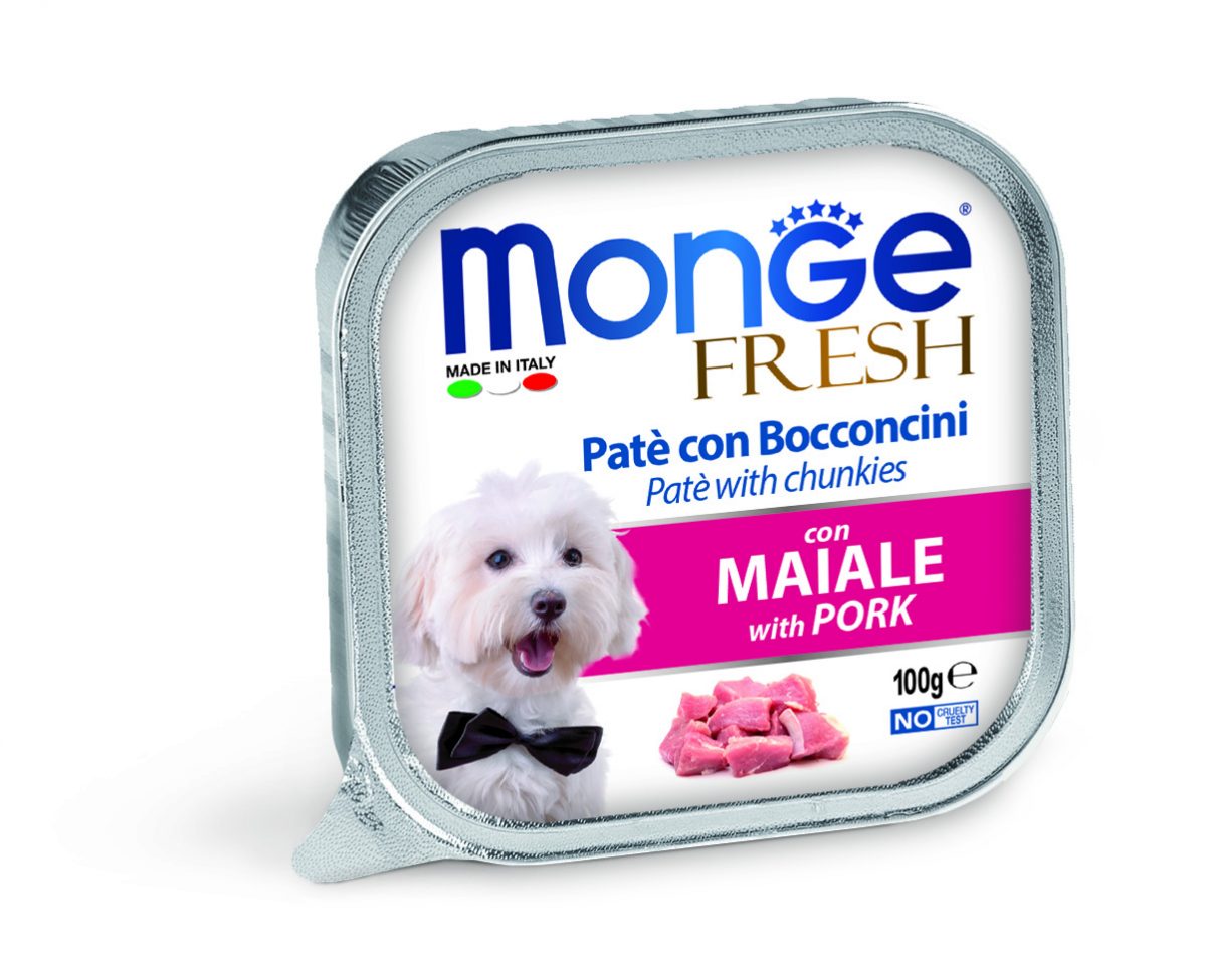 Monge Dog FRESH vepřová 100 g