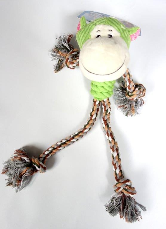 Přetahovadlo panák opička 35cm