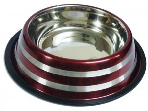 Miska nerez LINE červená 0,125l/12cm(144)