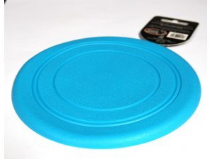 Frisbee modrý - TPR 18x18x18cm