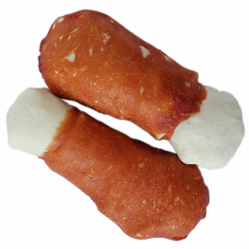 Stehno z bůvolí kůže s kachním masem 2ks-12cm