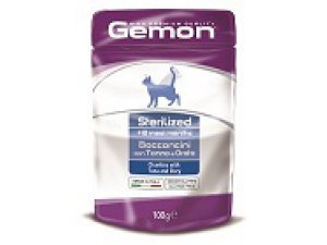 GEMON Cat HP Sterilized tuňák a cejn 100 g