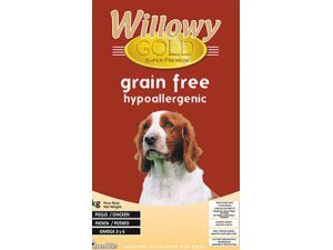 Willowy Gold Dog Grain Free Hypoallergenic 39/17 10kg