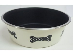 Miska LAVOR kostičky ČERNÁ MAT 0,5l/16,5cm(144)