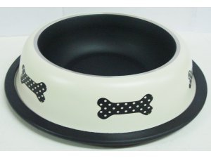 Miska kostičky ČERNÁ MAT 1,2l/22cm(48)