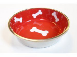 Miska KOST červená 0,85l/21cm