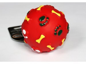 Míček červený - VINYL 8.5cm
