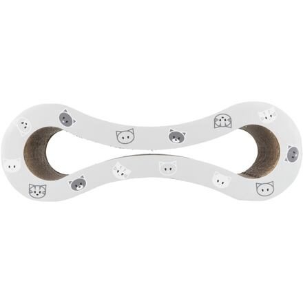 Škrabací vlna MIMI vínově šedá 48 x 16 x 22 cm