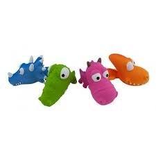 Nayeco hračka pro psa pískací 12 cm latex mix