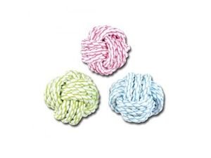 Nayeco hračka pro psa míč splétaný bavlna 5 cm 40 g