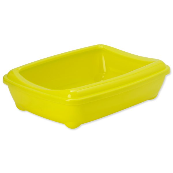 Toaleta MAGIC CAT Economy s okrajem žlutá 50 cm 1ks