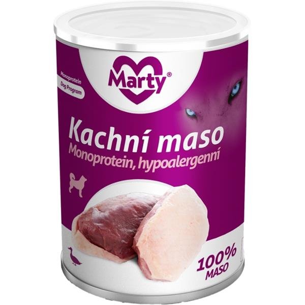 MARTY konz. pro psy - Monoprotein kachní 400 g