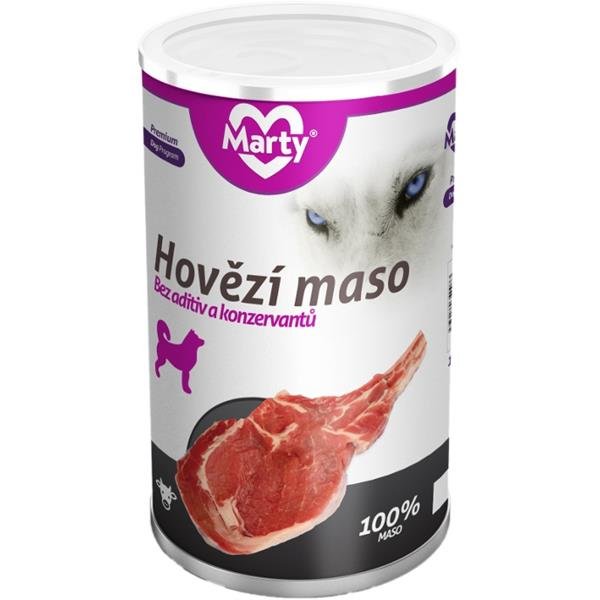 Marty ze 100% masa hovězí 1200 g