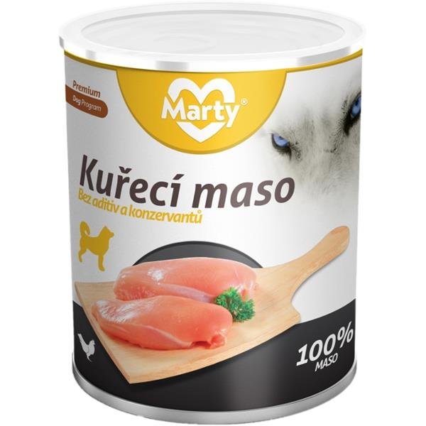 Marty ze 100% masa kuře 800 g