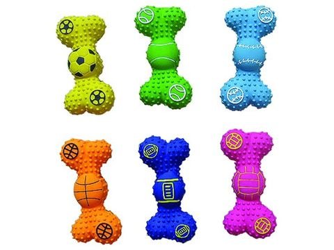 Tatrapet hračka pro psa činka s míčkem 12,5 cm latex