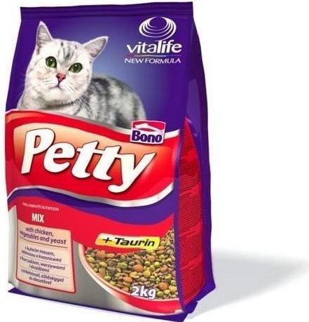 Petty kočka rybí, granule 1,8 kg