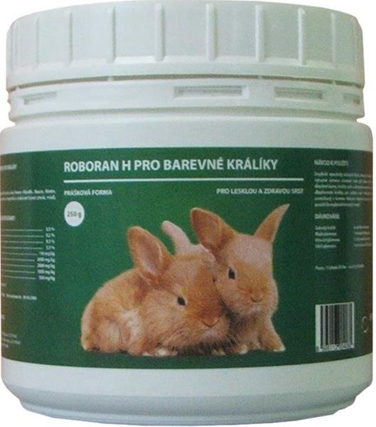 Roboran H pro králíky barevné plv 200 g