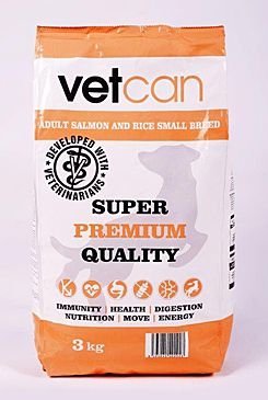 Vetcan Salmon&Rice Small Breed 3kg