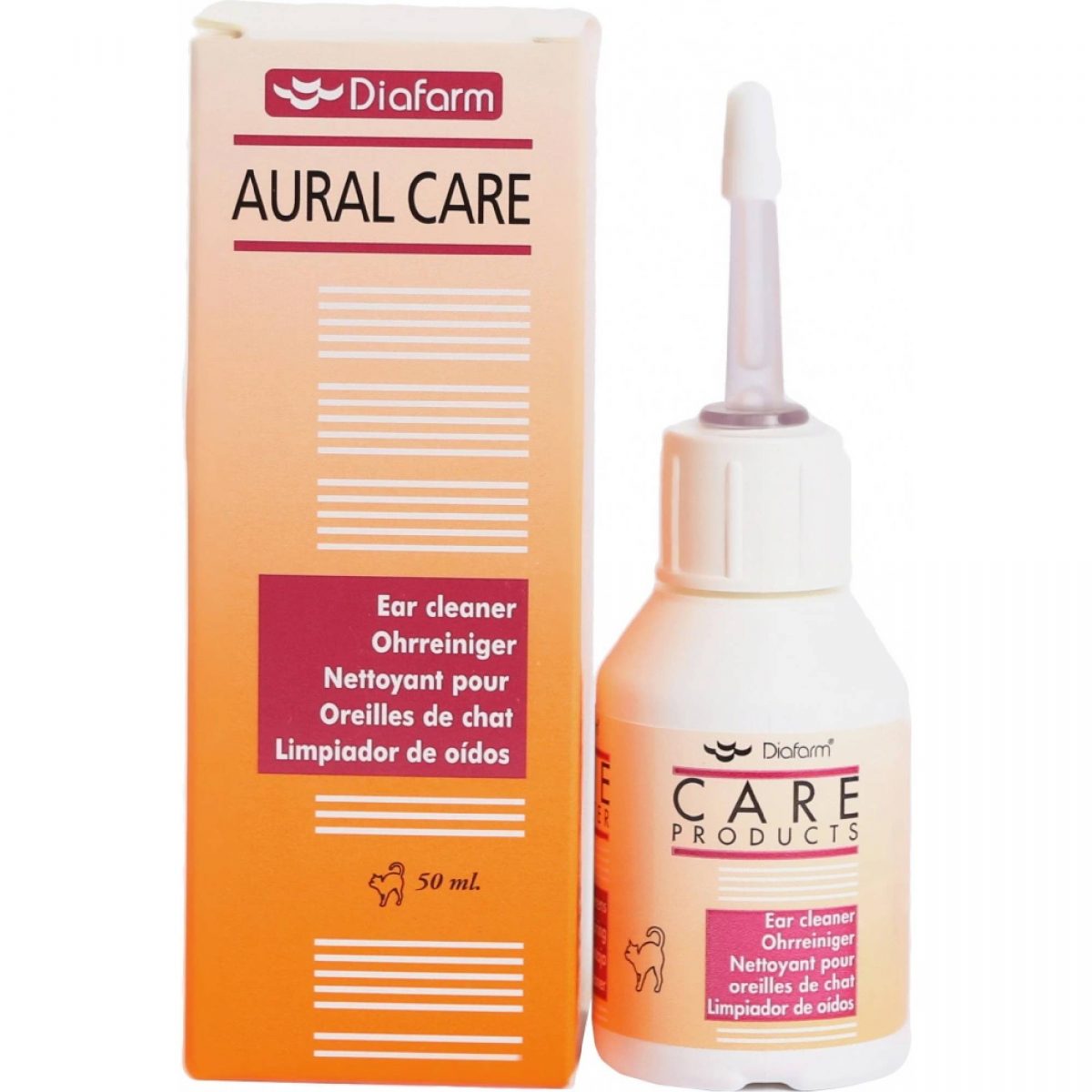 Ušní kapky Ear cleaner for cats 50ml