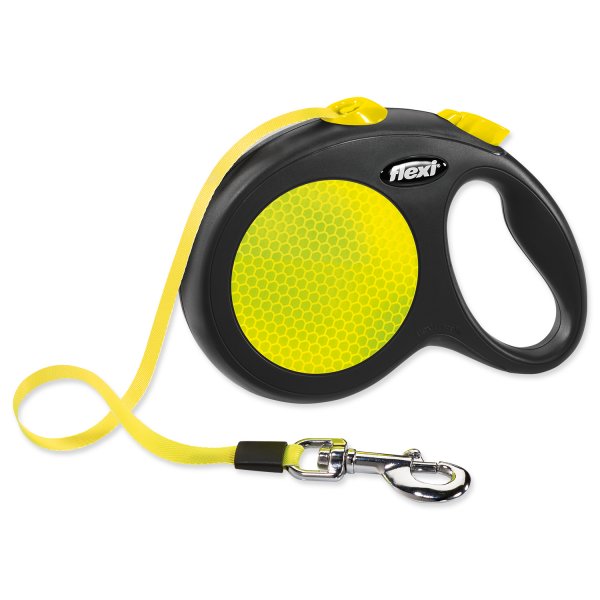Vodítko FLEXI Neon L 5m/50kg Pásek NEW