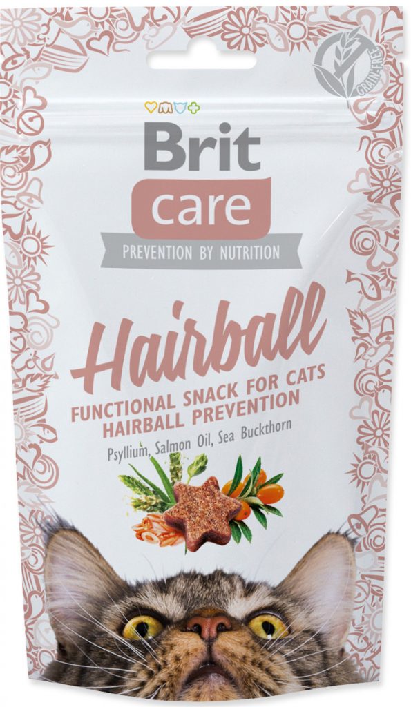 Brit Care Cat Snack Hairball 50 g