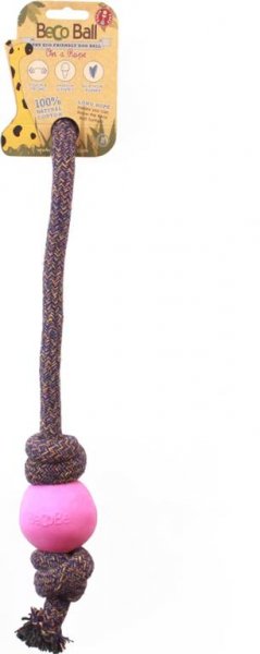 BecoBall lano EKO růžová L