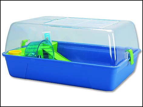 Box RODY Hamster modrý 55 x 39 x 26 cm