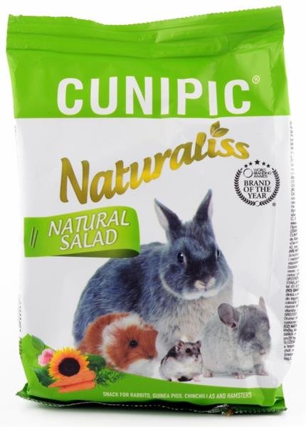 Cunipic Naturaliss snack Natural Salad pro drobné savce 60 g