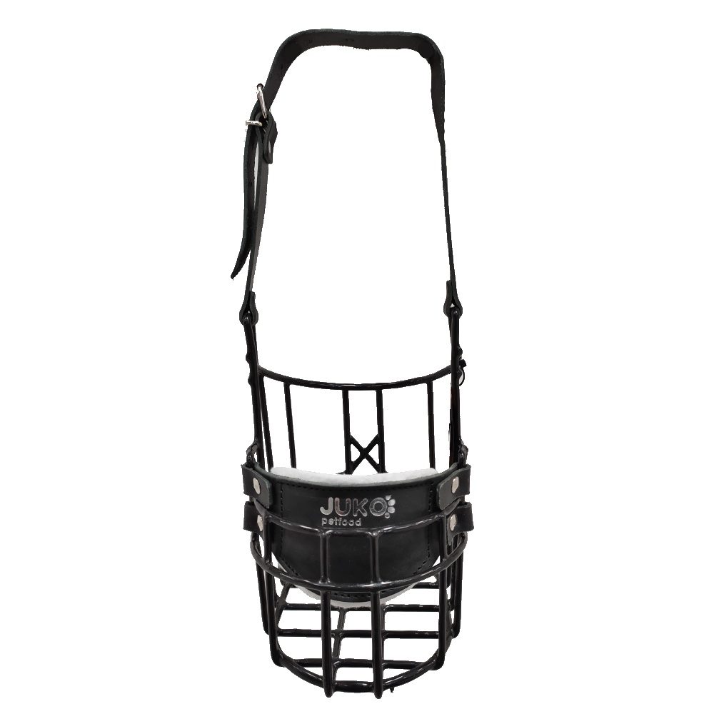 Náhubek kovový Novofunland - fena, gumoplast 130 x 170 x 105 mm