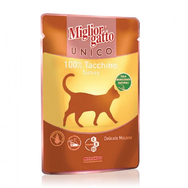 Miglior Gatto Unico kapsička krůtí 85g - kočka