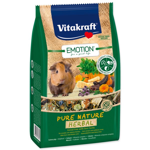 VITAKRAFT Emotion herbal morče 600 g