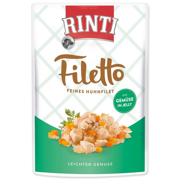 Kapsička RINTI Filetto kuře + zelenina v želé 100 g