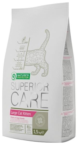 Nature´s Protection Cat Dry Superior Large Breed Kitten 1.5 kg