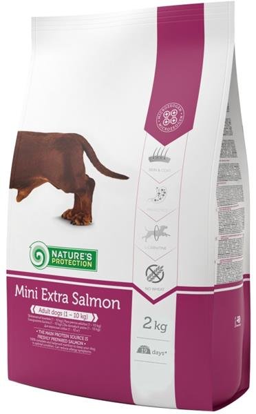 Nature´s Protection Dog Dry Adult Mini Extra Salmon 2 kg