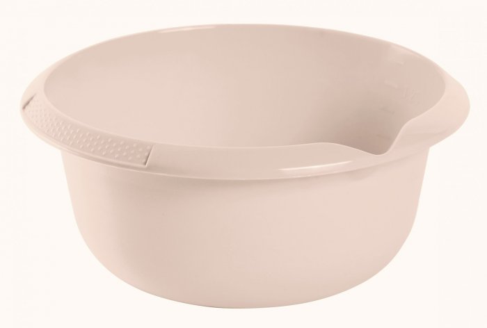 Miska kulatá s výlevkou - björk béžová