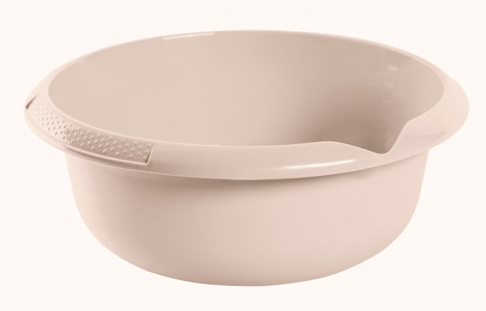 Miska kulatá s výlevkou - björk béžová