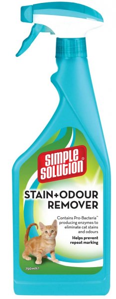 Stain & Odor Remover - odstraňovač skvrn a pachu pro kočky 750ml