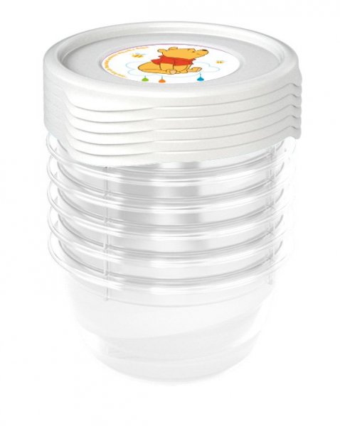 Set dóz iza dětský dekor "Medvídek Pú" - 6x0,2l