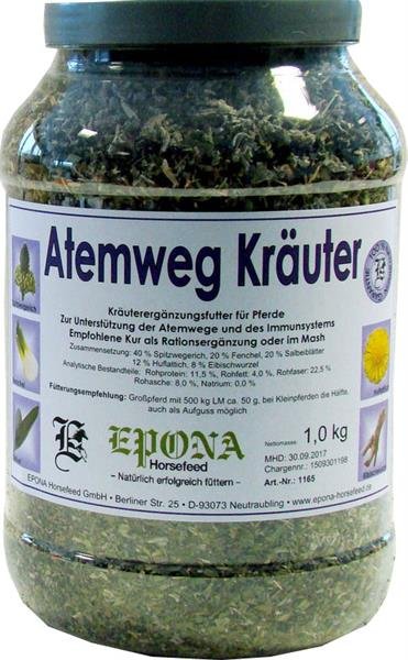 EPONA Atemwegs Kräuter - Bylinky na dýchací potíže 1kg