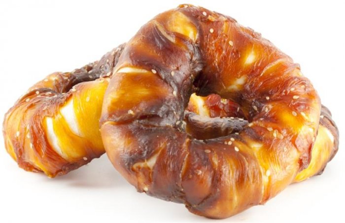 Want Dog Hovězí kruh s drůbežím a sezamem 500 g